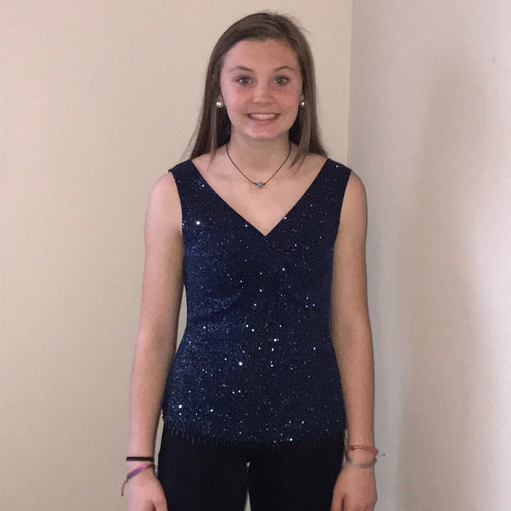 Sparkle tank top